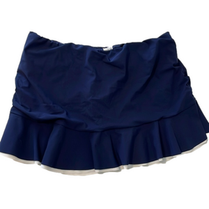 Profile by Gottex navy swim skirt sz 12